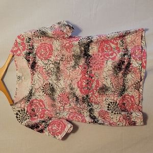 C&K Designs Floral Shirt